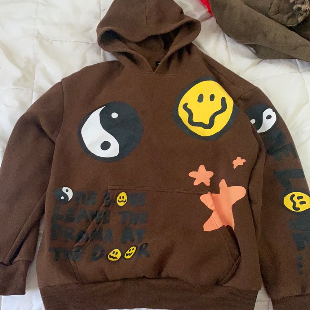 pacsun brown hoodie